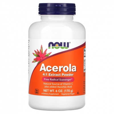  NOW Acerola 4:1 Extract Powder 170 