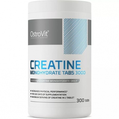 Креатин OstroVit Creatine Monohydrate 3000 мг 300 таблеток