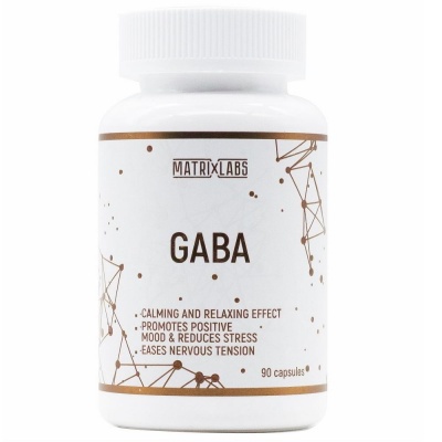Аминокислота Matrix Labs Gaba 600 мг 90 капсул