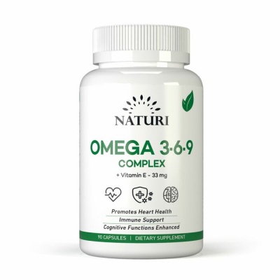 Антиоксидант NATURI Omega 3-6-9 90 капсул