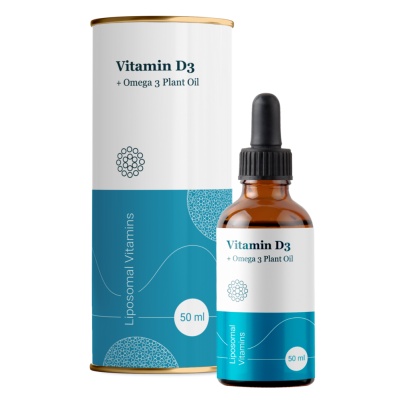 Витамины Liposomal Vitamin D3 OMEGA PLANT OIL 50 мл