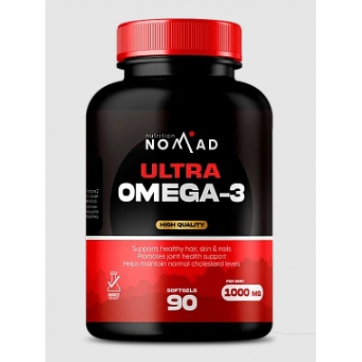 Антиоксидант Nomad Nutrition Omega 3 Ultra 600 мг 90 капсул