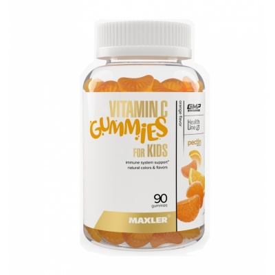 Витамины Maxler Vitamin C Gummies for kids 90 пастилок