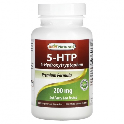 Антиоксидант Best Naturals 5HTP 200 мг 120 капсул