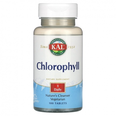 Антиоксидант KAL Chlorophyll 200 мг 100 капсул