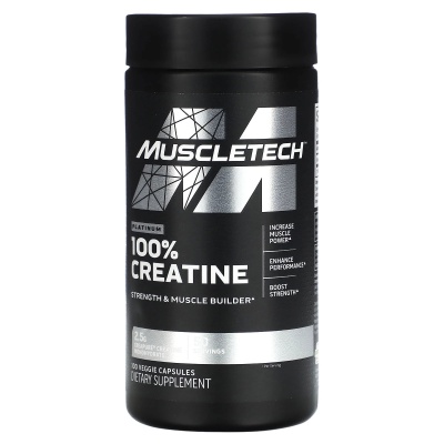 Креатин MuscleTech Platinum 100% Creatine 100 капсул