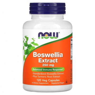 Экстракт NOW Boswellia Extract 250 мг 120 капсул