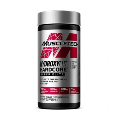 Жиросжигатель MuscleTech Hydroxycut Hardcore Super Elite 120 капсул