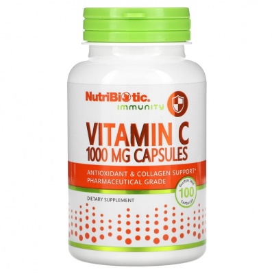 Витамины Nutribiotic Vitamin C 100 капсул