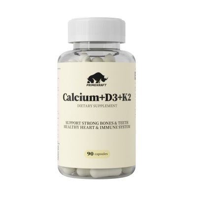  Prime Kraft Calcium+D3+K2 90 