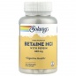 Витамины Solaray Betaine HCI with Pepsin 650 мг 100 капсул